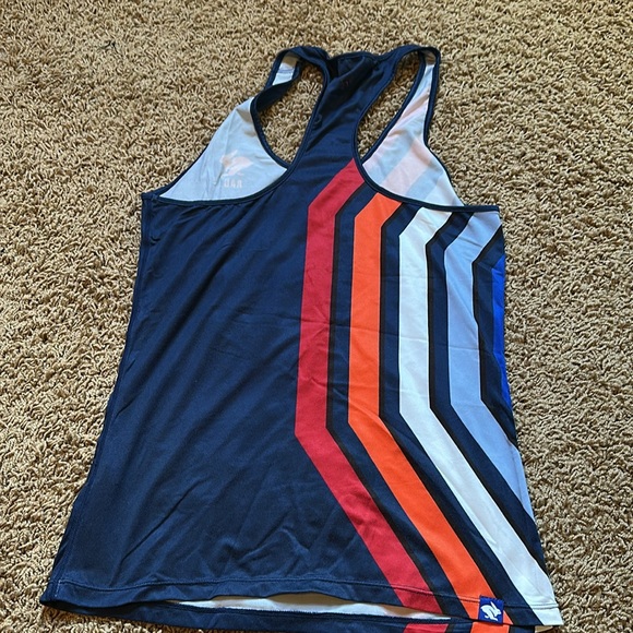 RAD Women's Navy and Multicolor Tank Top - Picture 5 of 5